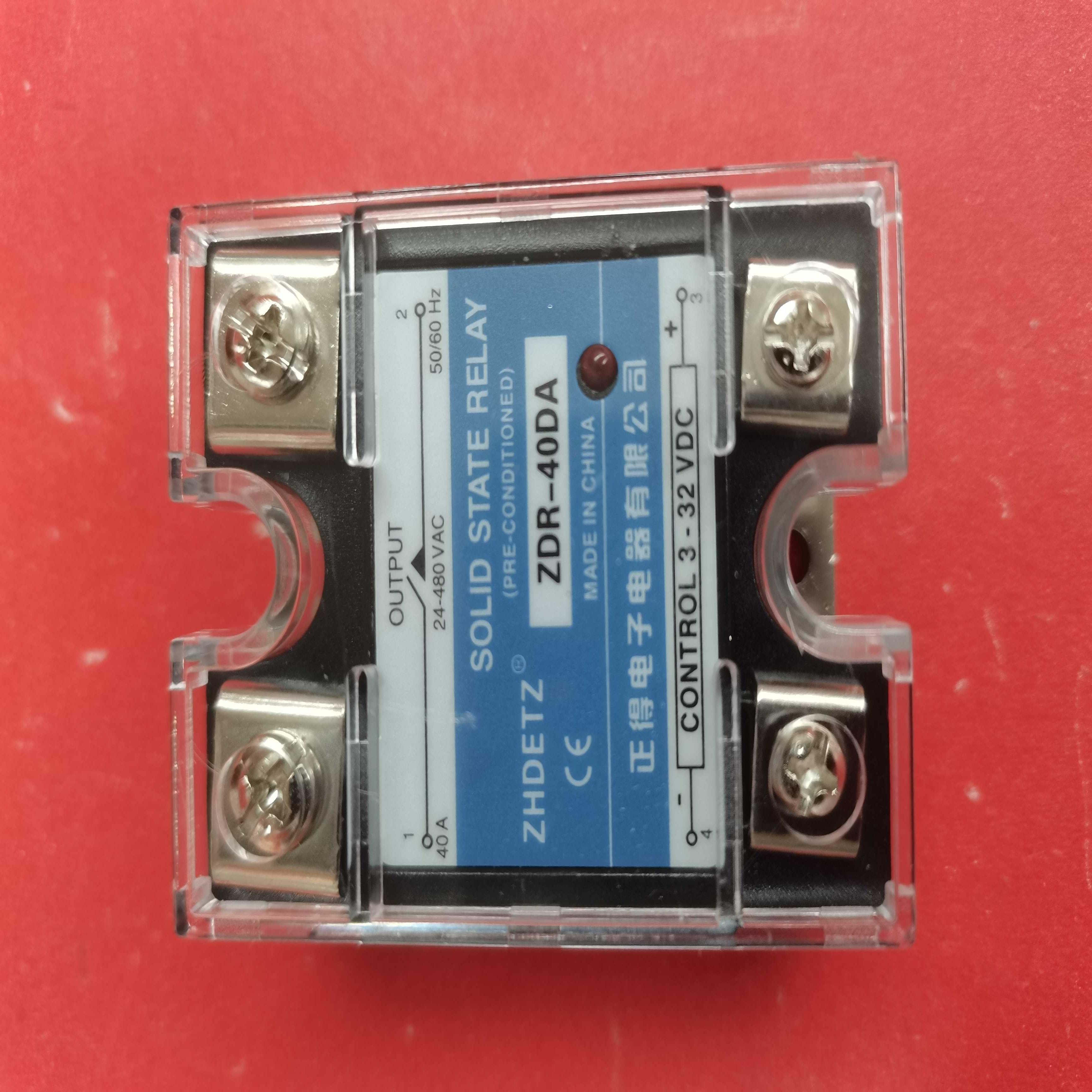 ZDR-40DA ZDR40DA ZHDETZ 40A 固态继电器 正得电子电器有限议价