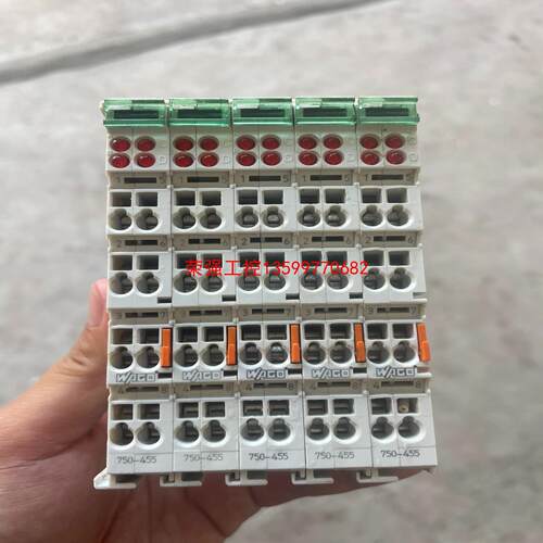 【荣强工控】拆机万可wago 750-455  成色新 功能包好