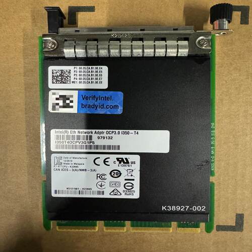（设备配件）I350T4OCPV3G1P5 四口千兆网卡 OCP 3.0