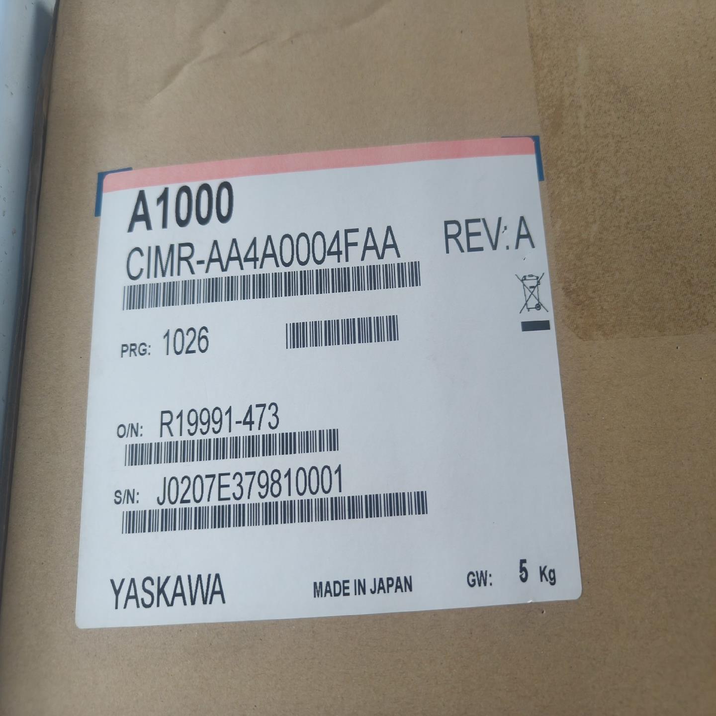 安川A1000变频器CIMR-AA4A0004FAA