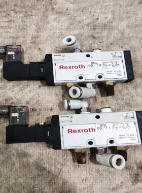 Rexroth力士乐0820060026电磁阀，拆机2个，实