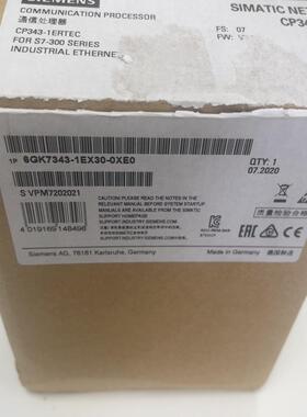 6GK7343-1EX30-0XE0图片为 全新仅开