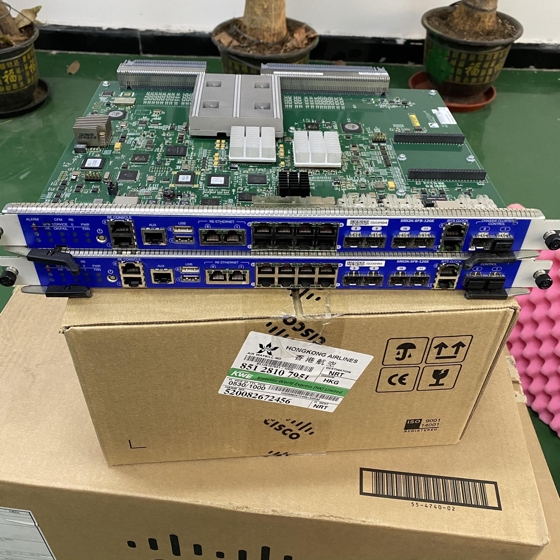 [德峰]juniper SRX3K-SFB-12GE SRX3600