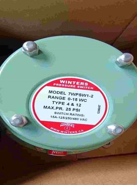 WINTERS 7WPSW1-2，压力表阀，实物图，全新库存~议价