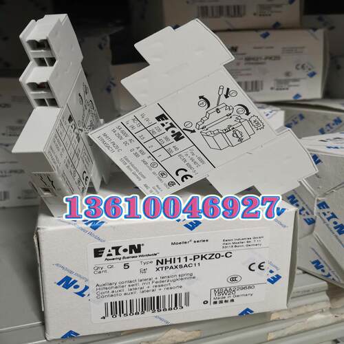 EATON MOELLER马达开关触点NHI11-PKZ0-C议价
