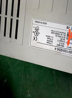 （设备配件）韩国lg变频器sv150ig5a-4 15kw拆机测试好的实