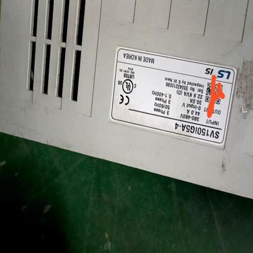 （设备配件）韩国lg变频器sv150ig5a-4 15kw拆机测试好的实