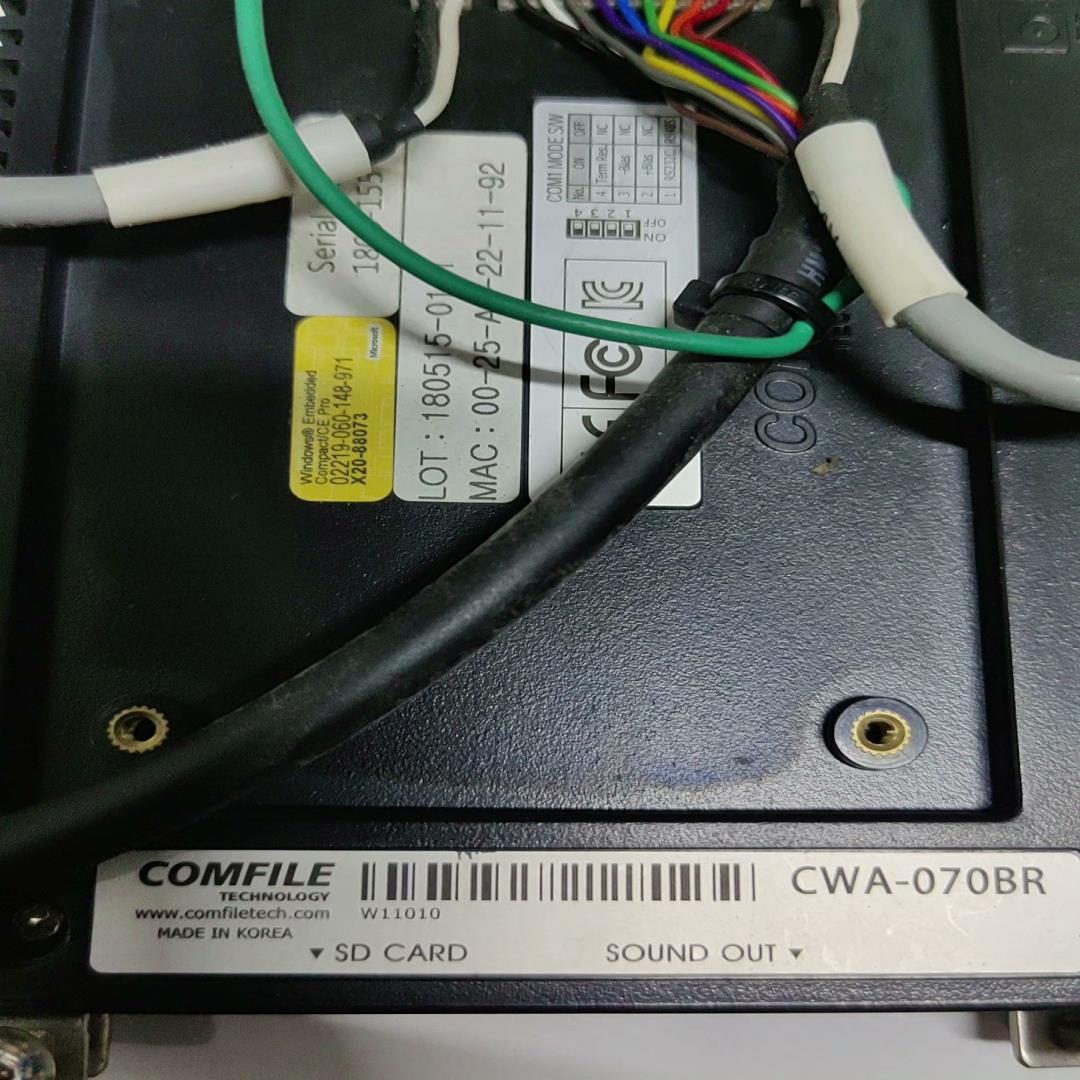 [德峰]comfile.   工业显示器。   CWA-070BR