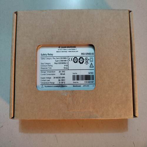 劳易测 全新原装 MSI-SR4B-02 547951 有3