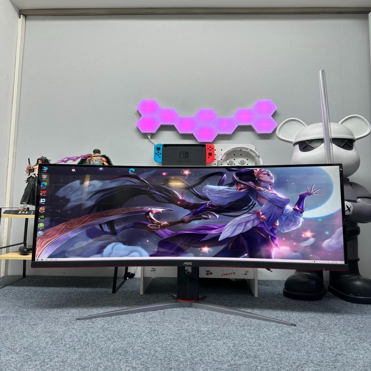 （）AOC CU34G2X  34英寸带鱼屏显示器4K 144H