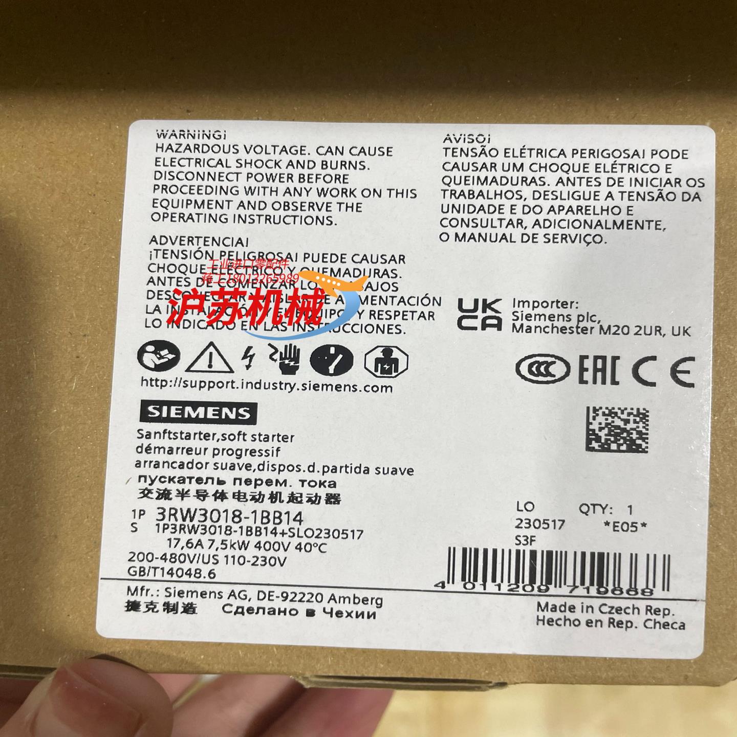 3RW3018-1BB14   全新原装正品  970