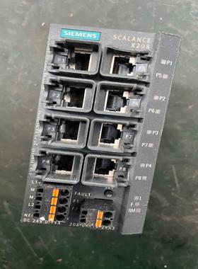 [德峰]SCALANCEX208如图所示 ：西门子成色，
