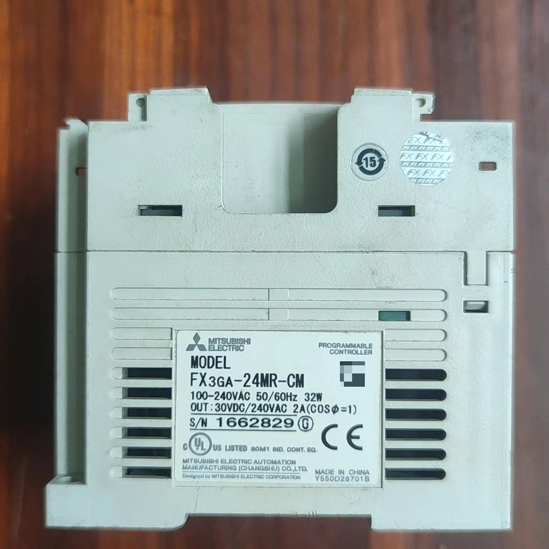 三菱FX3GA-24MR-CM，成色如图，，