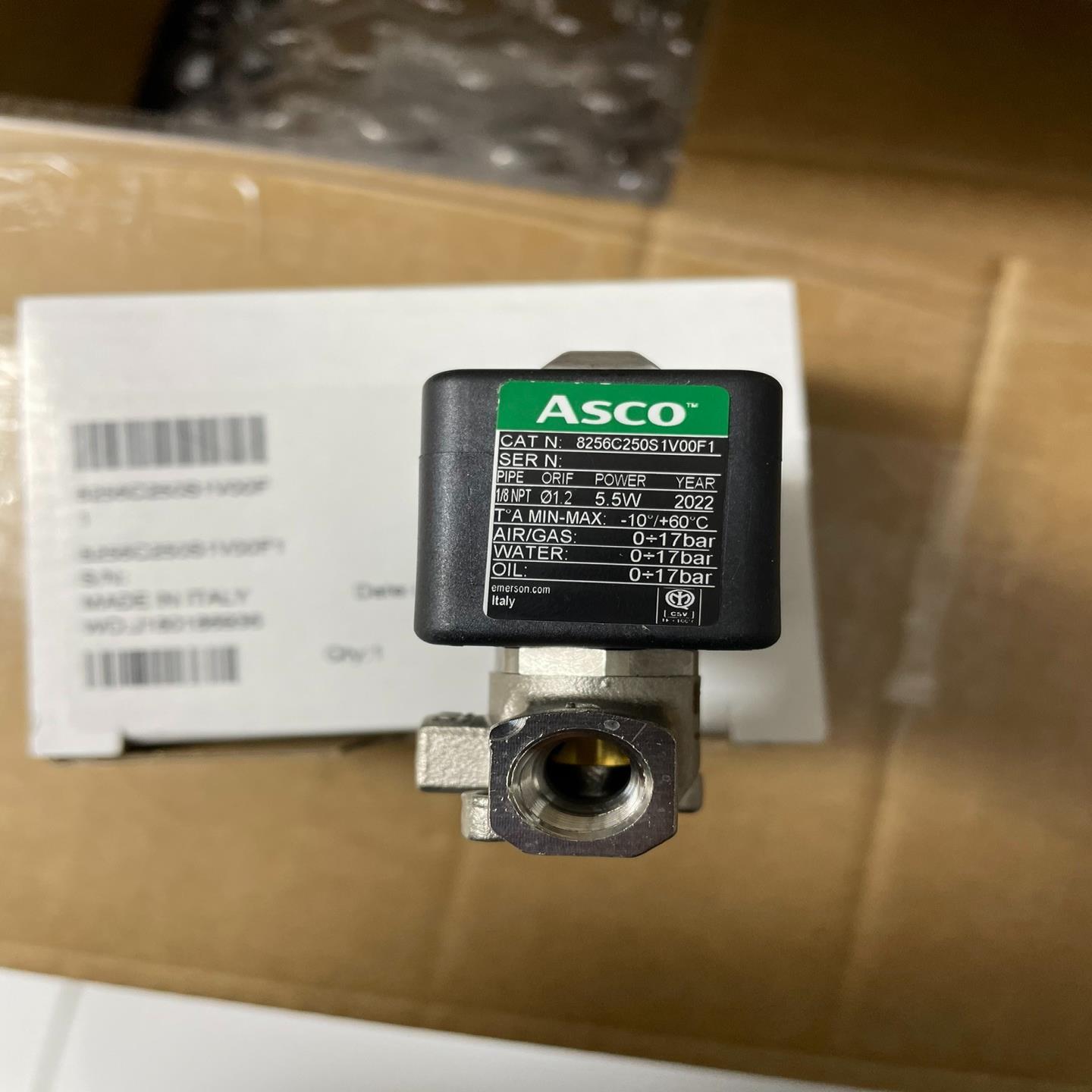 （设备配件）Asco电磁阀C250S1V00F18256
