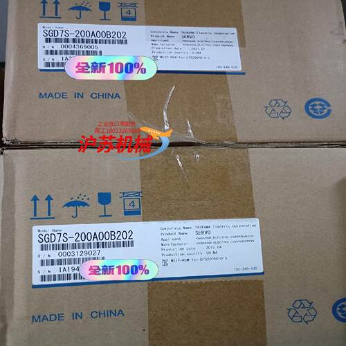 SGD7S-200A00B202 全新原装安川7系 3kw伺