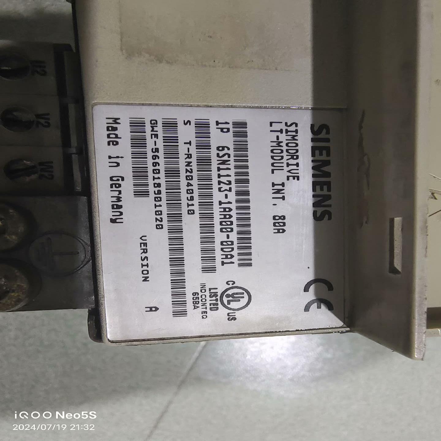 （设备配件）西门子 6SN1123-1AA00-0DA1 840D 61