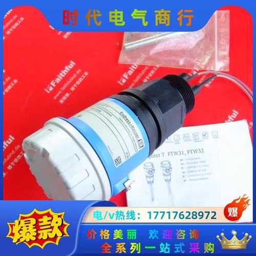 E+H FTW32-A1D2AA4A 恩德斯豪斯液位传感器议价
