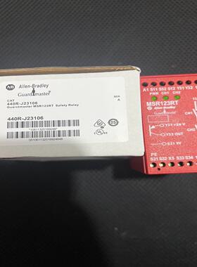 全新AB罗克韦尔安全继电器MSR123RT  440R-J2