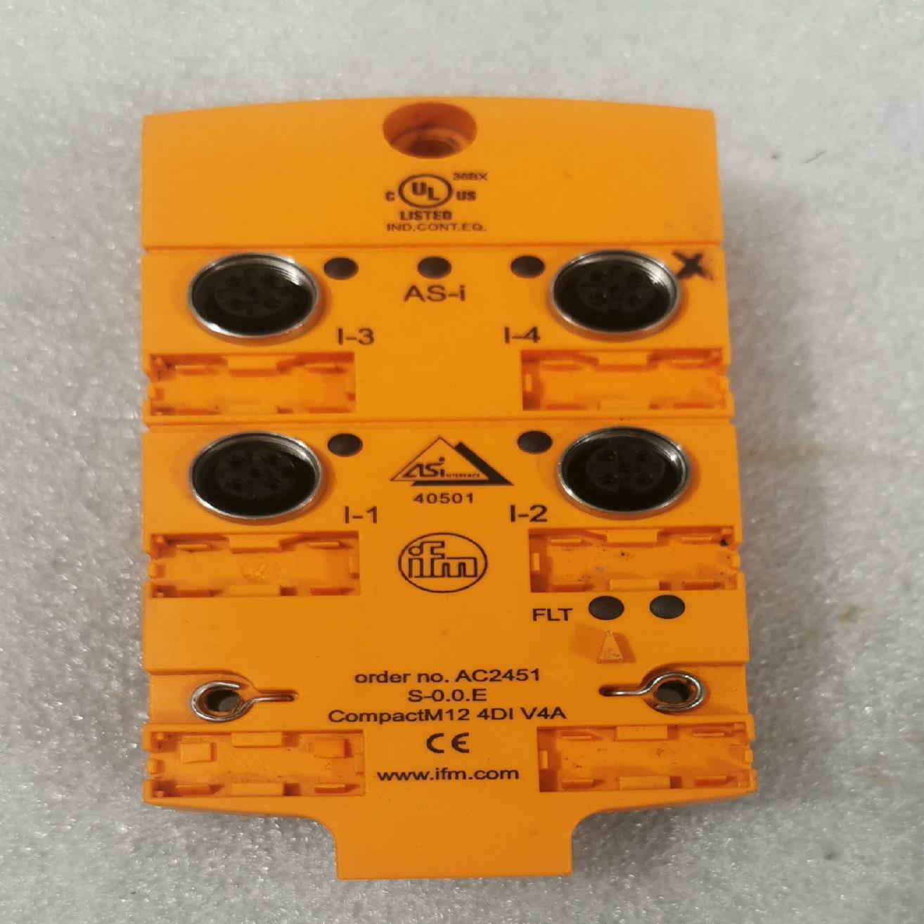 德国ifm/易福门AC2451总线模块，拆机件