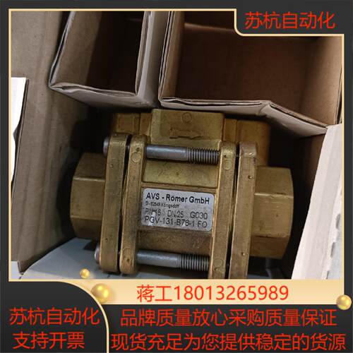 德国AVS - Romer电磁阀PGV-131-B76-1议价