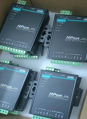 摩莎moxa串口服务器NPORT5230，10台，功能正