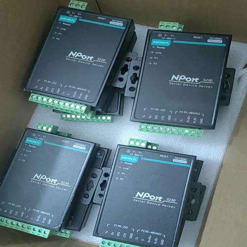 摩莎moxa串口服务器NPORT5230，10台，功能正