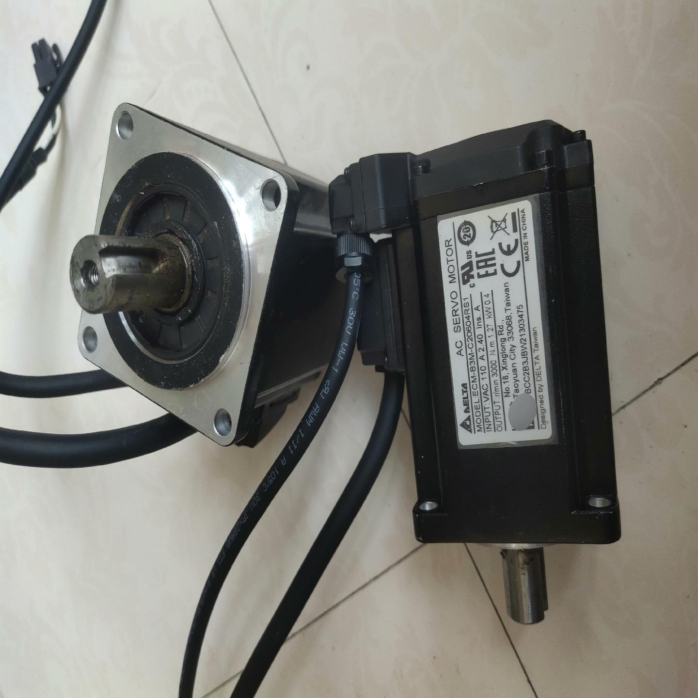 [德峰]台台达ECMA－行3C20604RS1伺服电机，，B3M，－