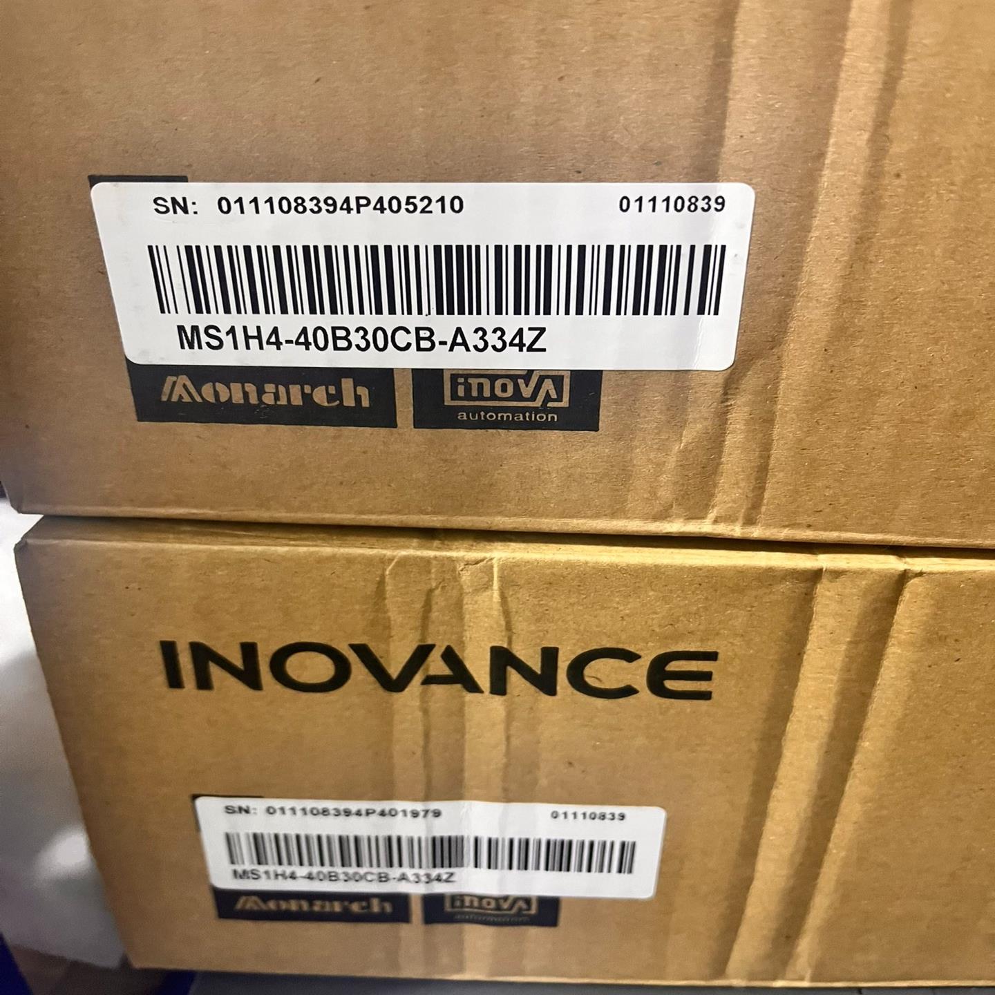 MS1H4-40B30CB-A334Z，汇川400W带抱闸电