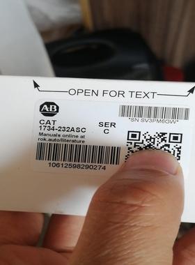 PLCAB模块1734-232ASC新批次80