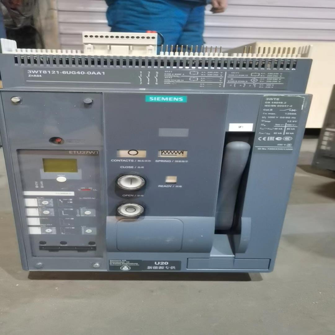 （设备配件）西门子智能断路器3WT8121-6UG40-0AA1 3P