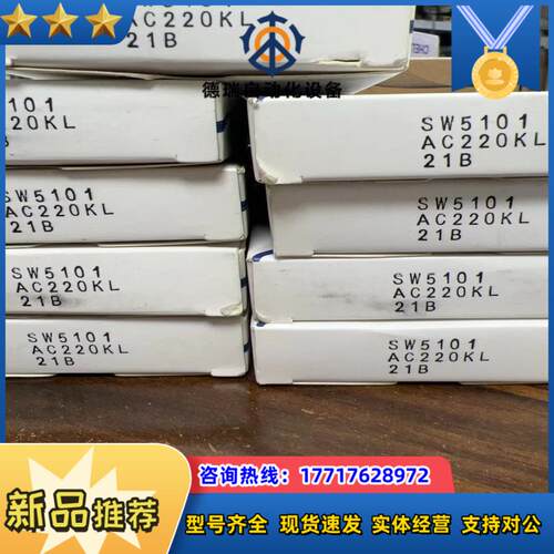 全新原装气立可电磁阀 SW5101   AC220V  议价