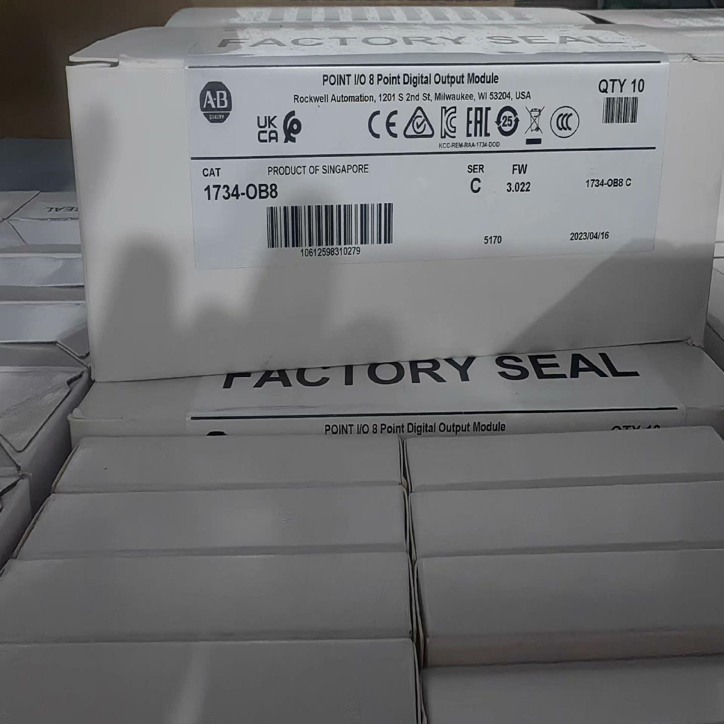 AB罗克韦尔1734-ib8 1734-ob8全新原装正品现