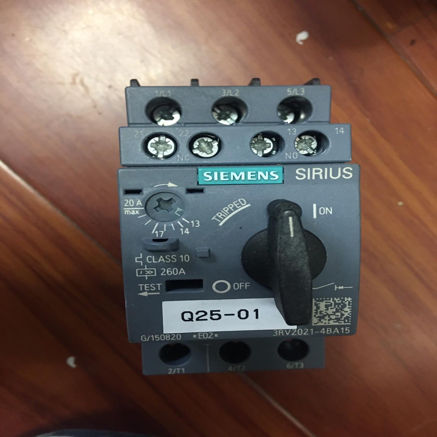 {雅致机械商行}西门子断路器3RV2021-4BA15