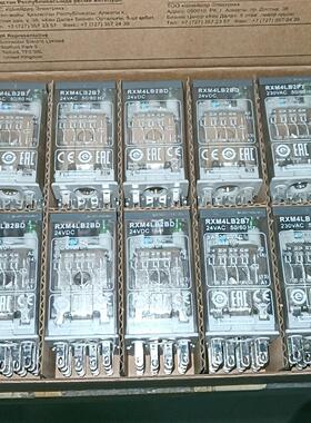 中间继电器RXM4LB2BD，14脚，24∨DC，