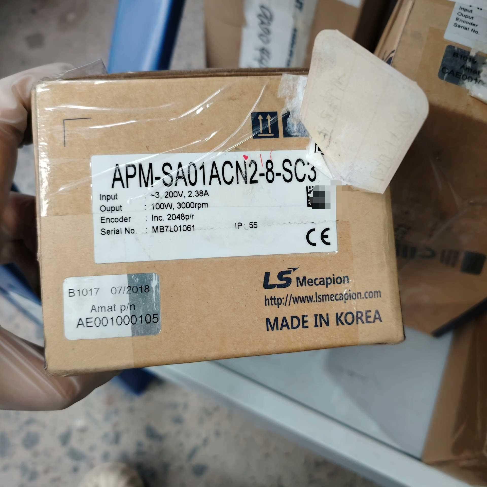 【顺庆】电机APM-SA01ACN2-8-SC3 实物图【议价】