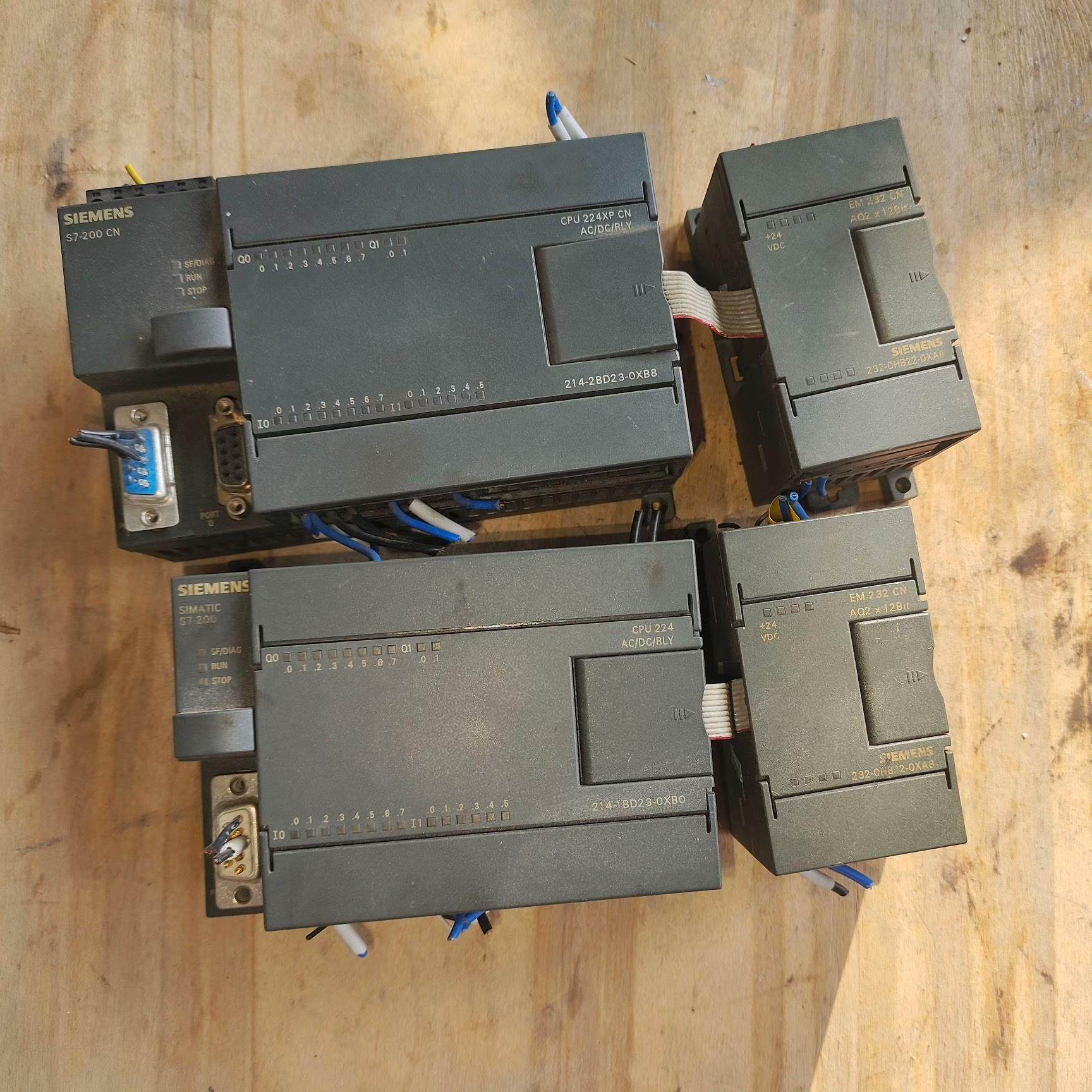 （设备配件）西门子plc cpu 224xp cn型号自看 成色如图拆机