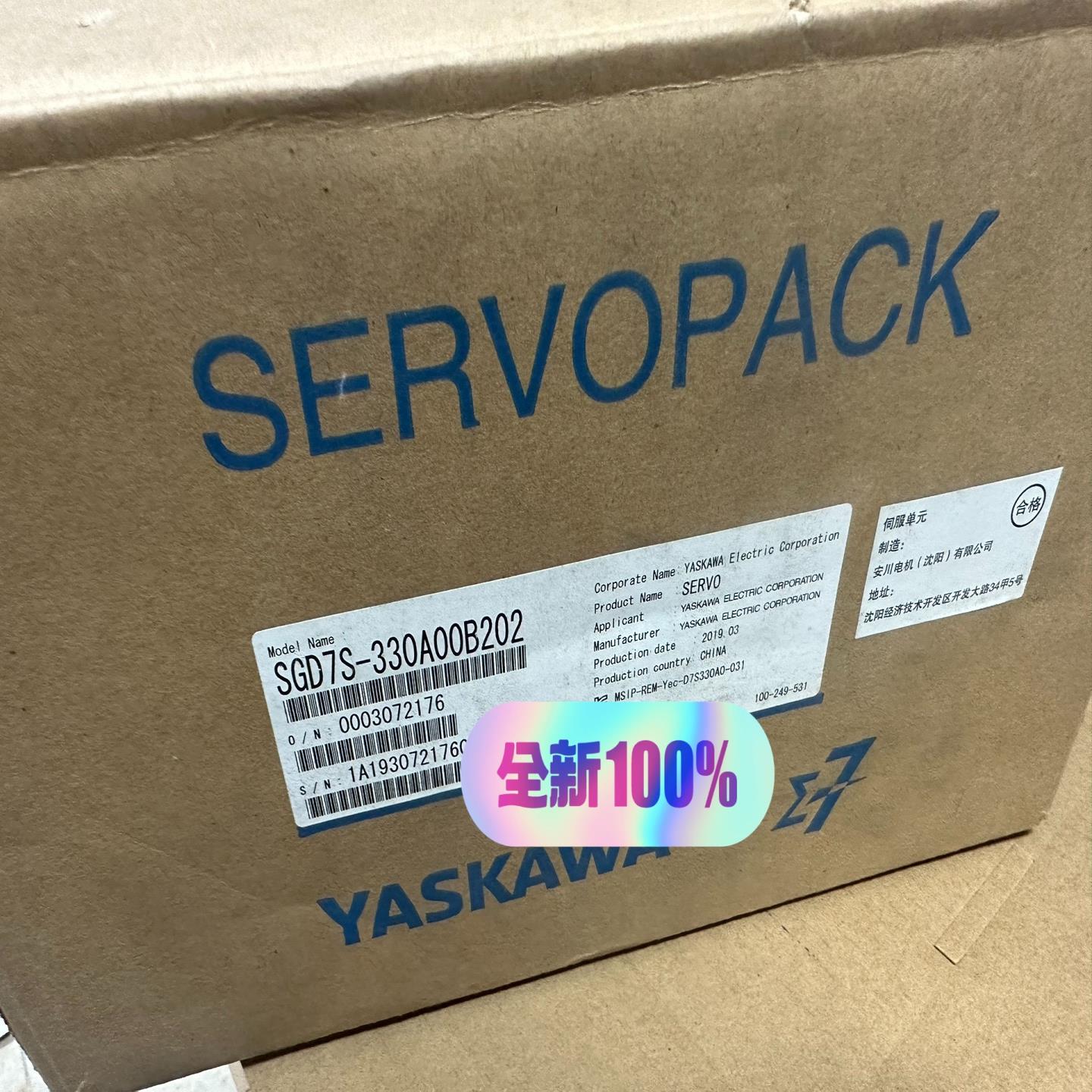 安川全新原装SGD7S-330A00B202
