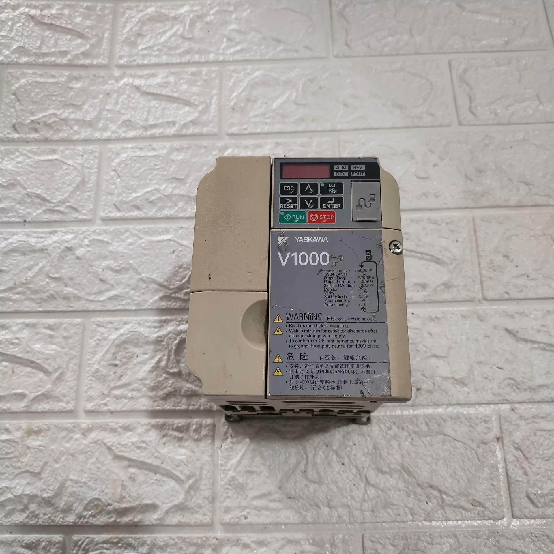 安川变频器，CIMR-VB4A0007BBA