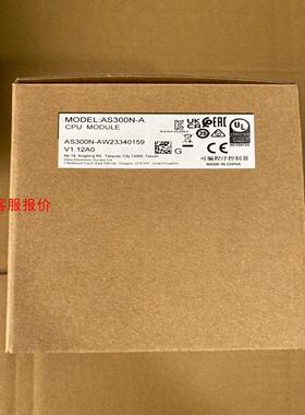 台达可编程控制器主机AS300N-A 原装正品 全新2023