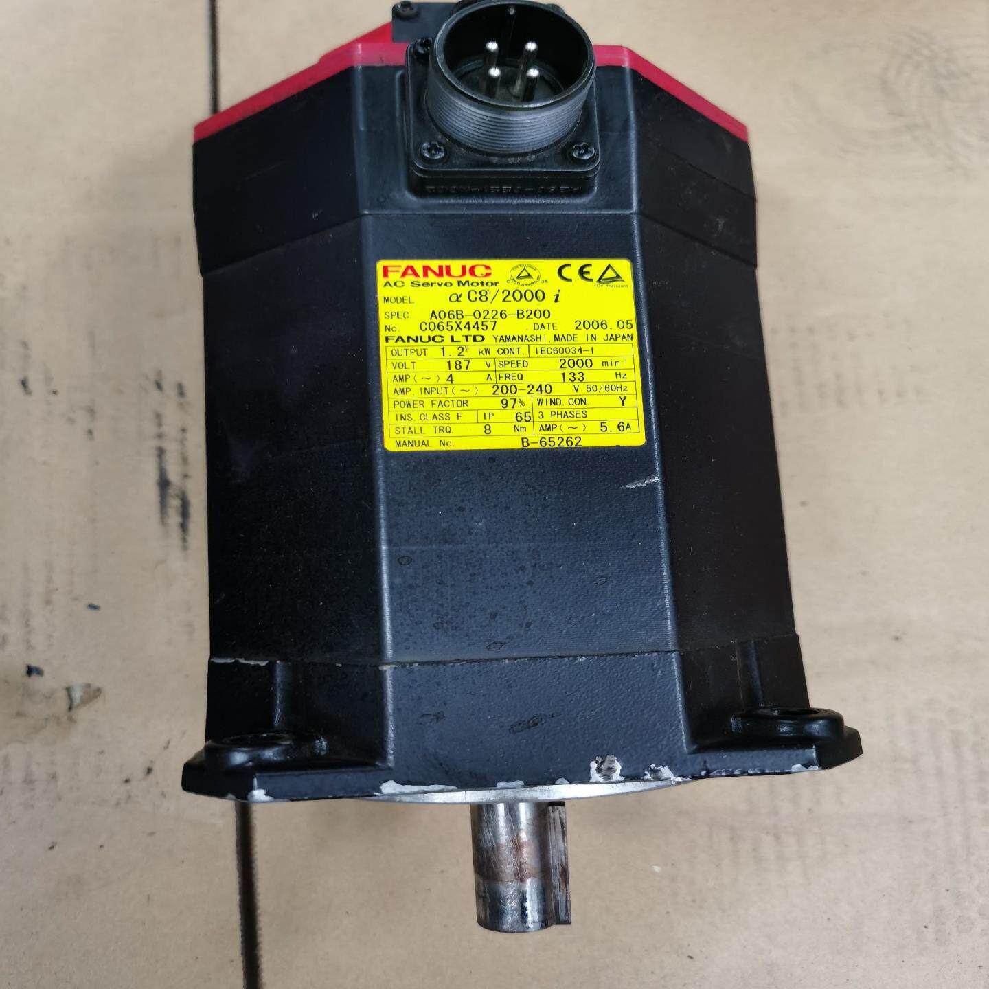 （设备配件）-销售0226-B200议价A06B电机