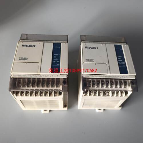【荣强工控】PLC三菱二手 FX1N-14MR-001 实物拍摄，包邮，