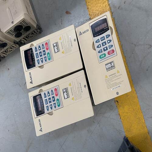 （设备配件）台达变频器VFD015V43A 1.5KW高频机V系列成色漂
