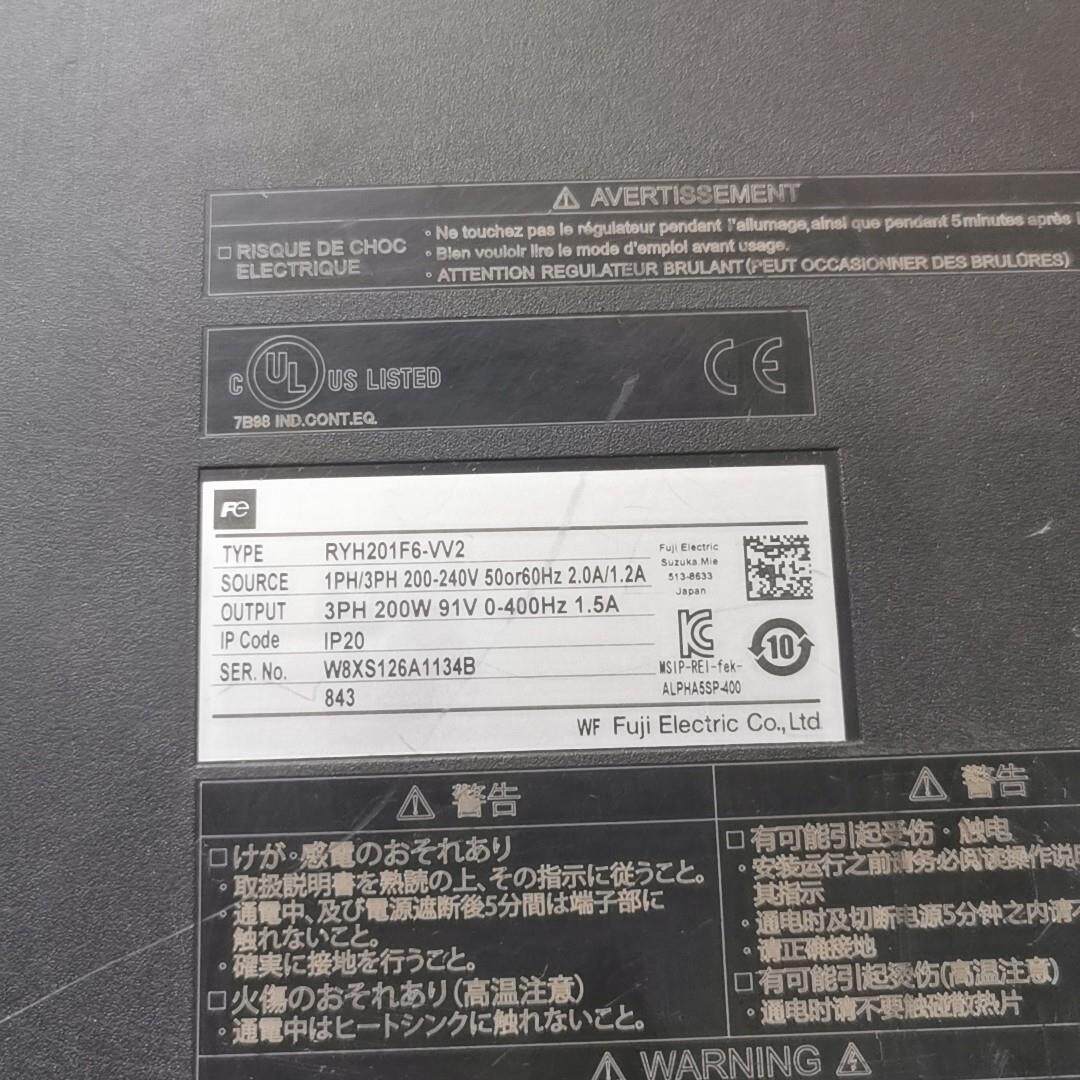 （设备配件）富士驱动200w型号RYH201F6-VV2