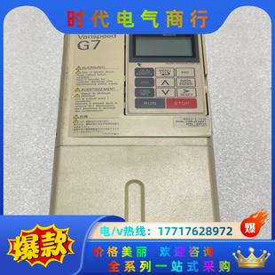 G7A43P73.7千瓦 安川G7变频器CIMR 带PG议价
