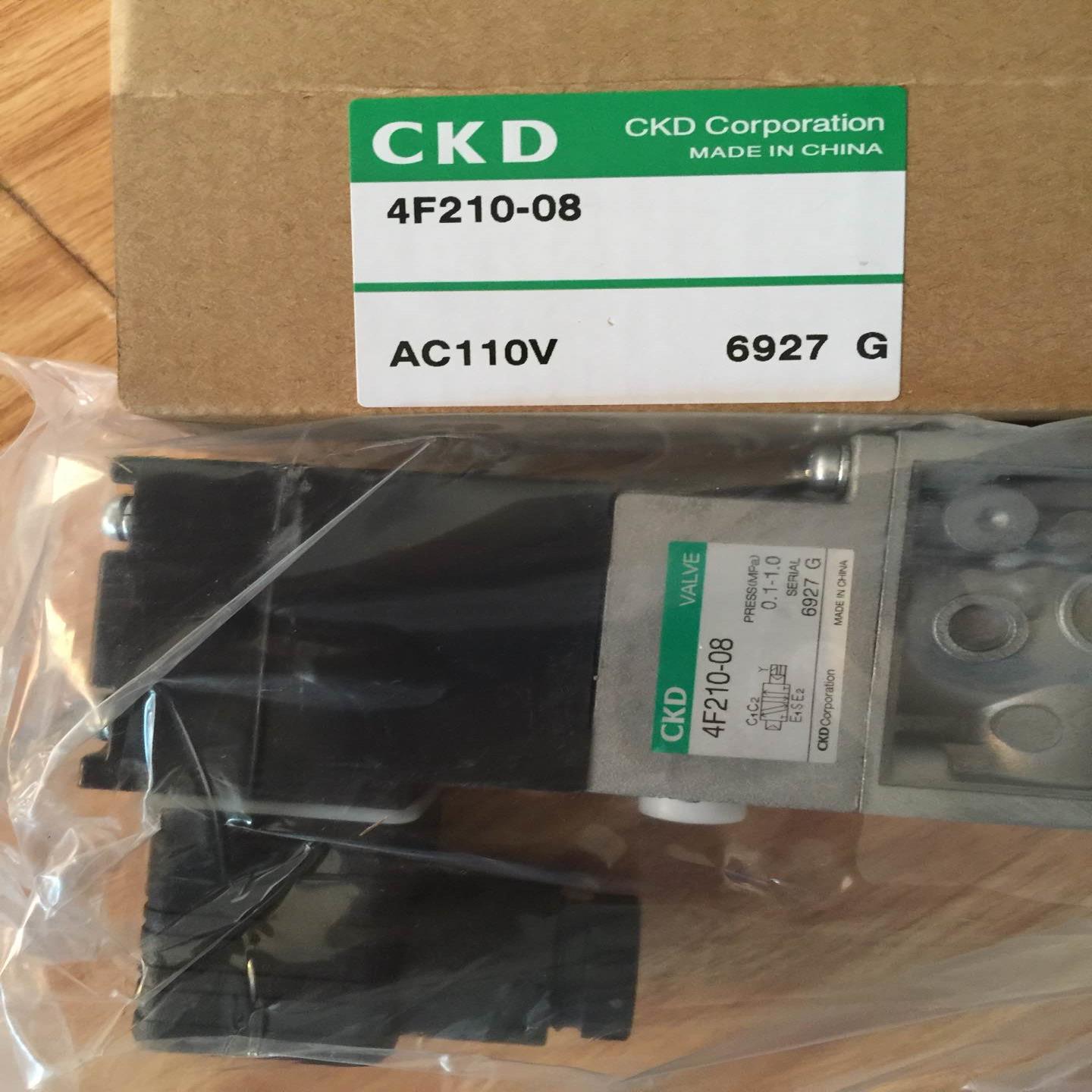 CKD电磁阀4F340-08-L-AC220V4F340-10-L-DC24VAC110V4F340-议价