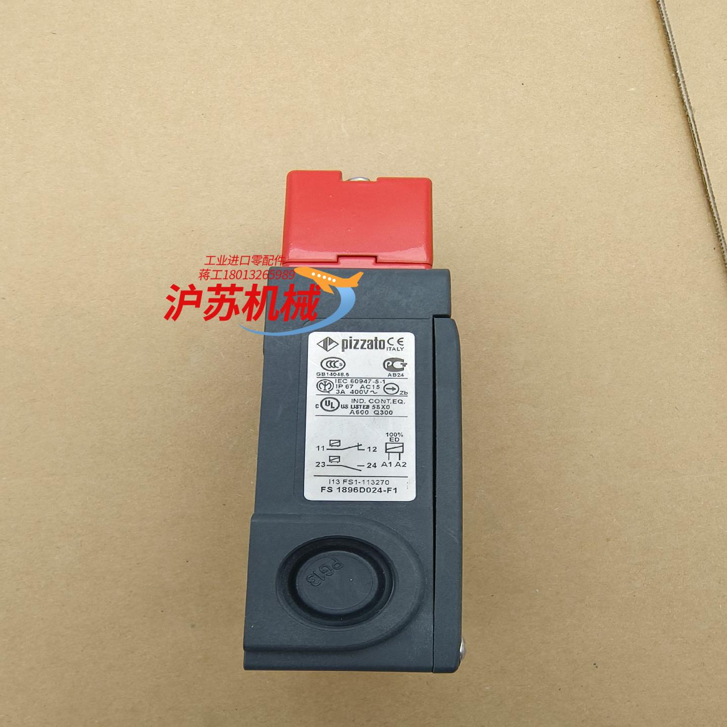 意大利pizzato拖绳开关FS1896D024-F1，