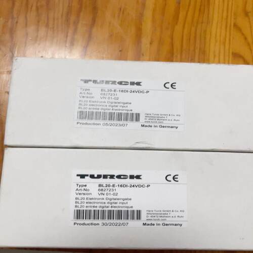 （设备配件）模块图尔克BL20-E-16Dl-24VDC-P2个