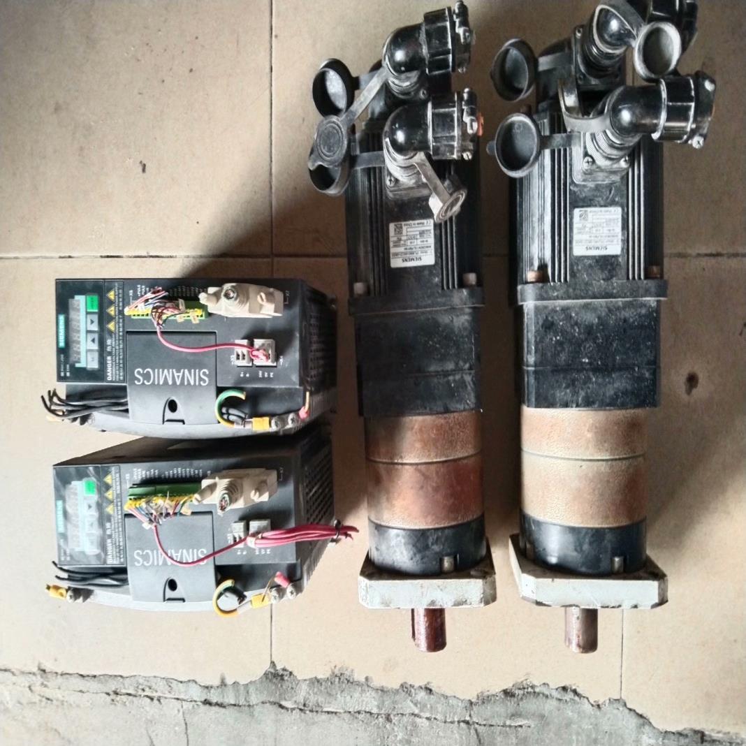 （设备配件）西门子伺服2套带减速机，伺服6SL3210-5CC16-0U