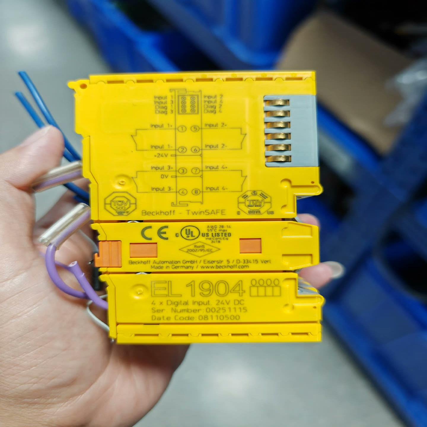 {雅致机械商行}倍福模块EL1904 EL2904