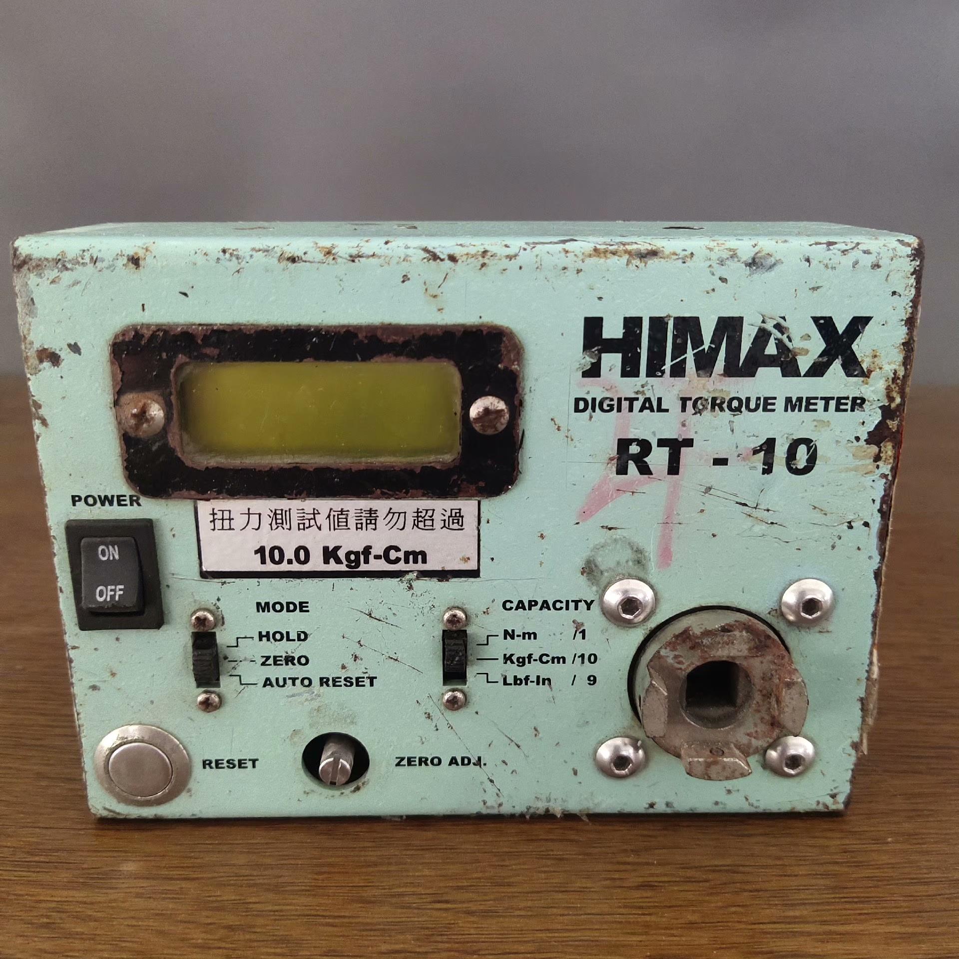（设备配件）RT-10电批扭力测试仪RT-100扭力计HIMAX乐达力扭